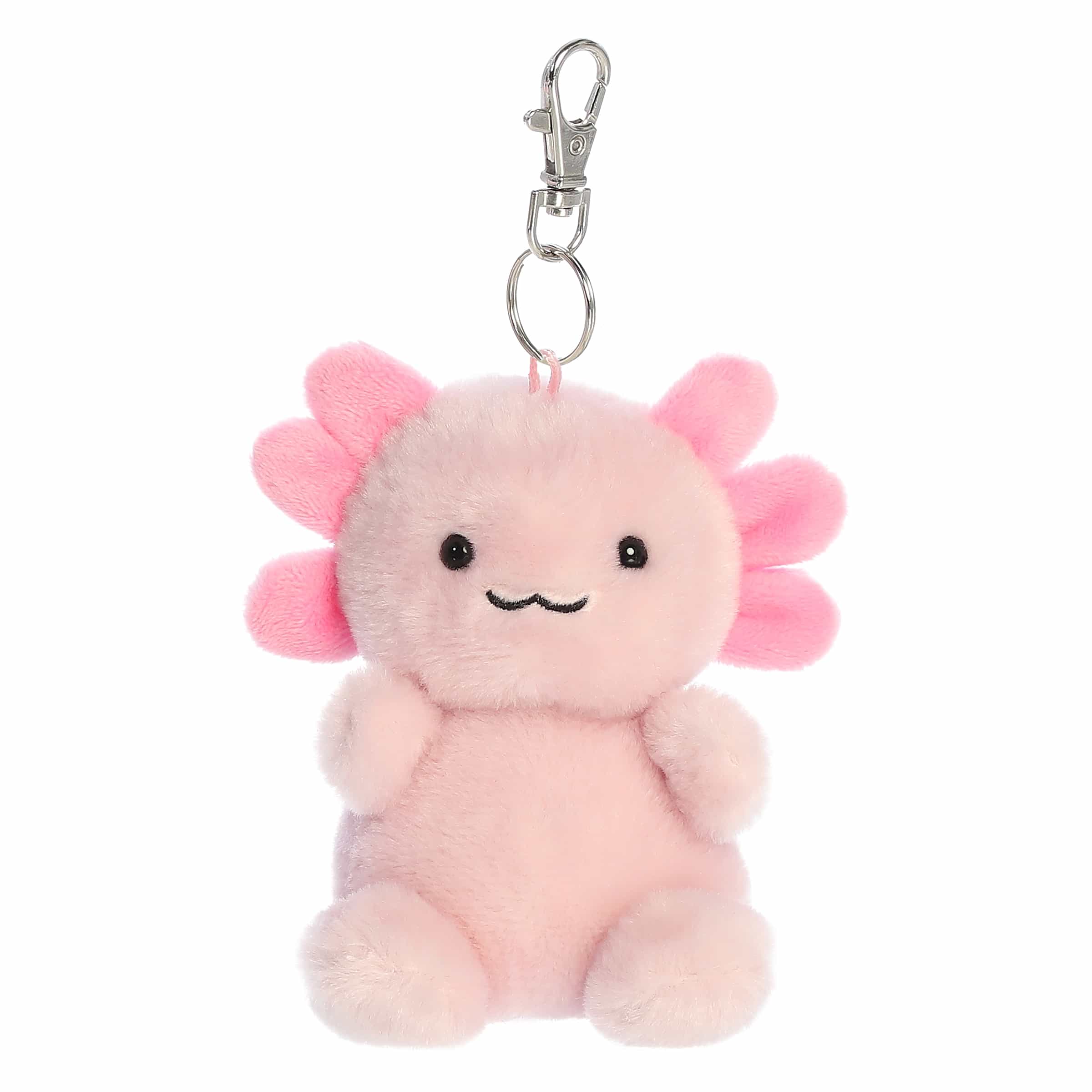 clip on palm pals~ axolotl pink