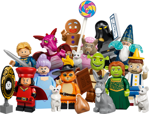 Lego 71053 Shrek Minifigures