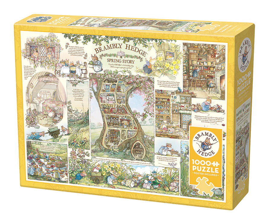 Cobble Hill Puzzle- Brambly Hedge Spring Story 1000pc