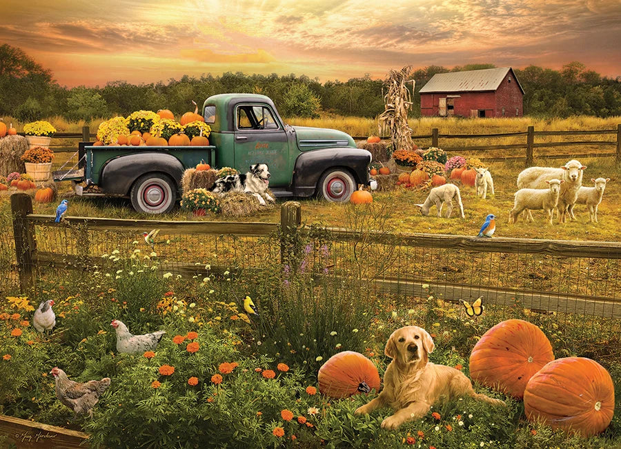 Cobble Hill Puzzle- Harvest Time 1000pc