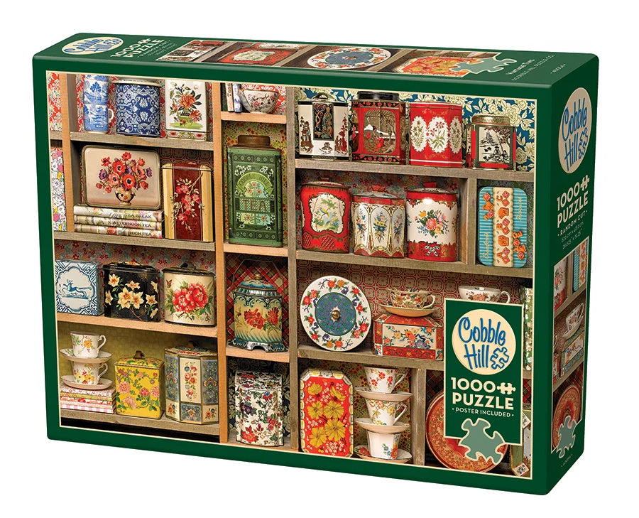 Cobble Hill Puzzle- Vintage Tin 1000pc