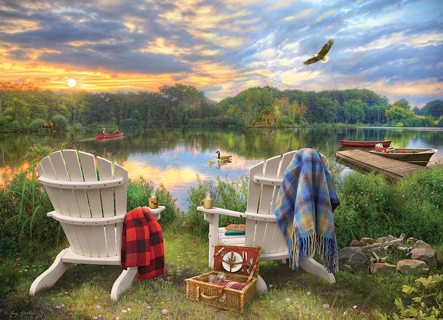 Cobble Hill Puzzle- Lakeshore 1000pc