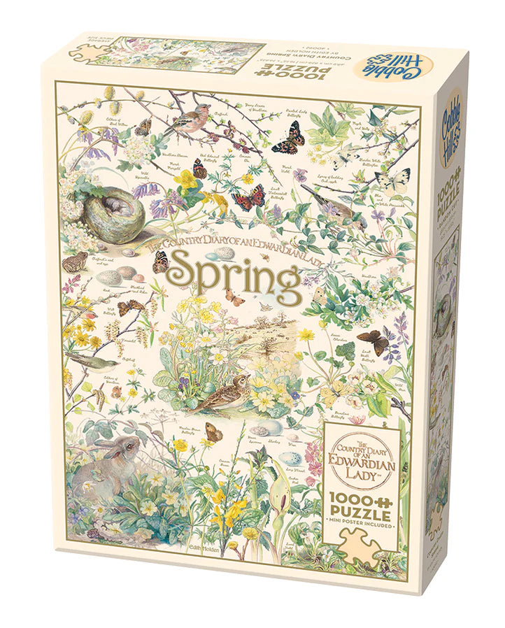 Cobble Hill Puzzle- Country Diary: Spring 1000pc (Big box)