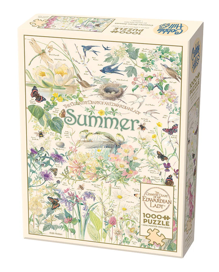 Cobble Hill Puzzle- Country Diary: Summer 1000pc (big box)