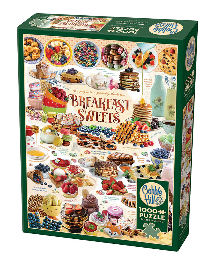 Cobble Hill Puzzle- Breakfast Sweets 1000pc (big box)