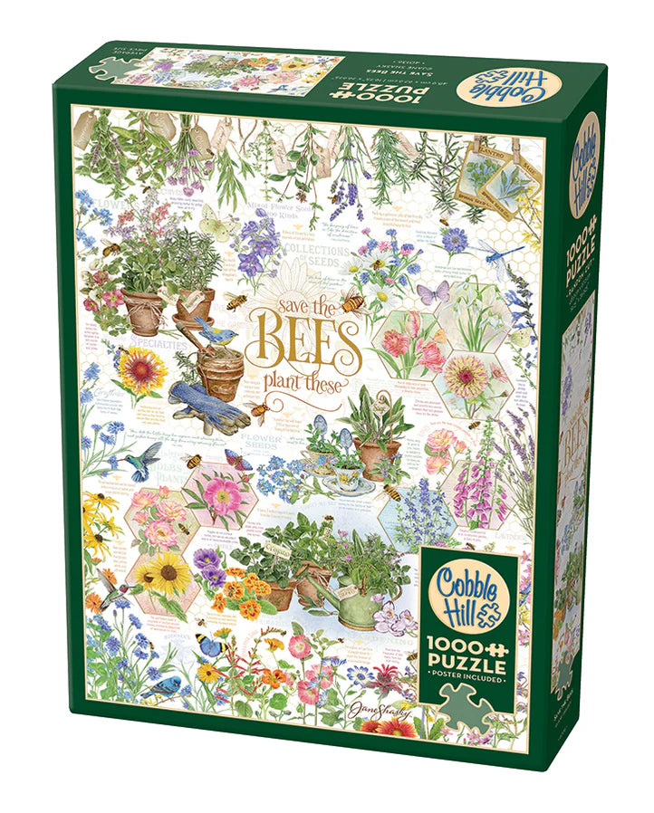 Cobble Hill Puzzle- Save the Bees 1000pc