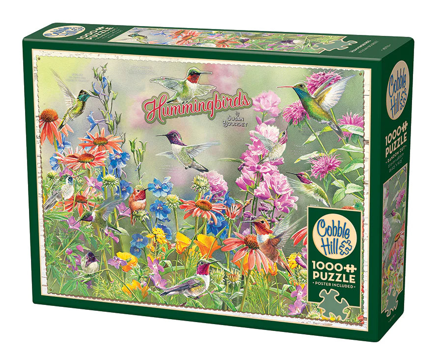 Cobble Hill Puzzle 1000pc - Hummingbirds