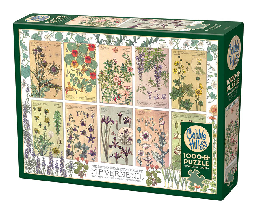 Cobble Hill Puzzle- Botanicals by Verneuil 1000pc