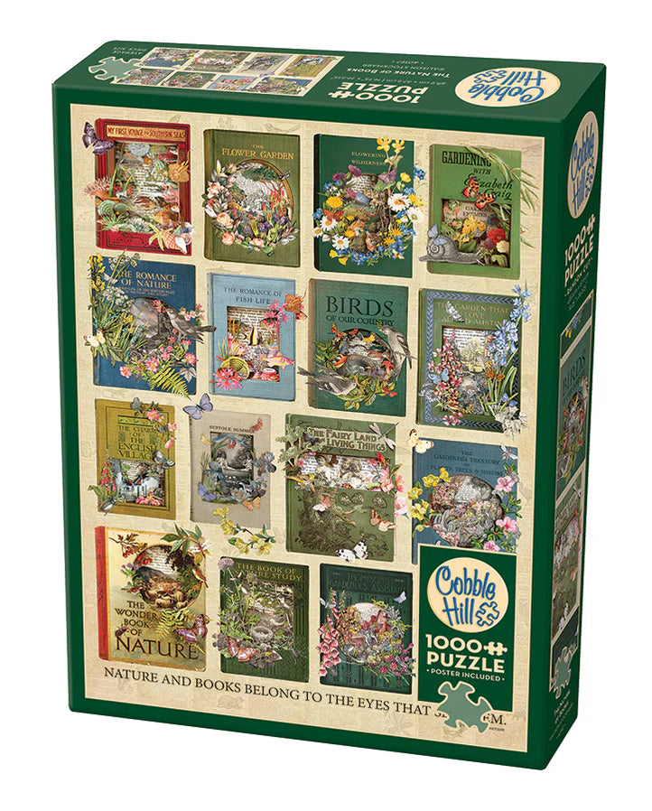 Cobble Hill Puzzle- The Nature of Books 1000pc
