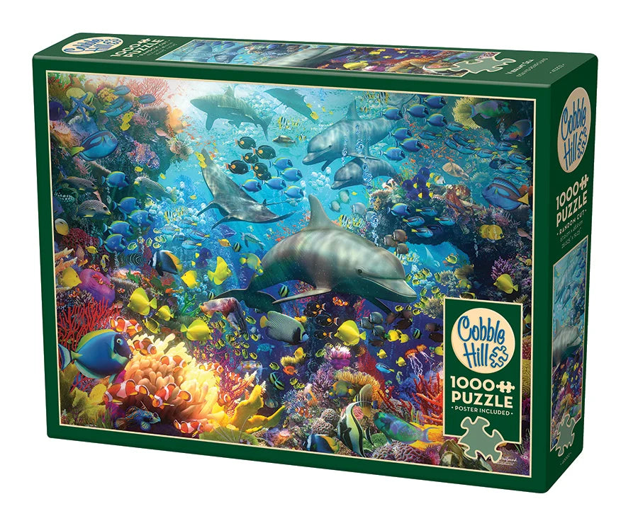 Cobble Hill Puzzle- Vibrant Sea 1000pc