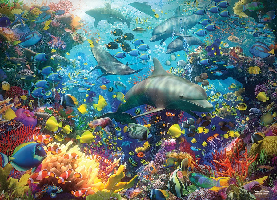 Cobble Hill Puzzle- Vibrant Sea 1000pc