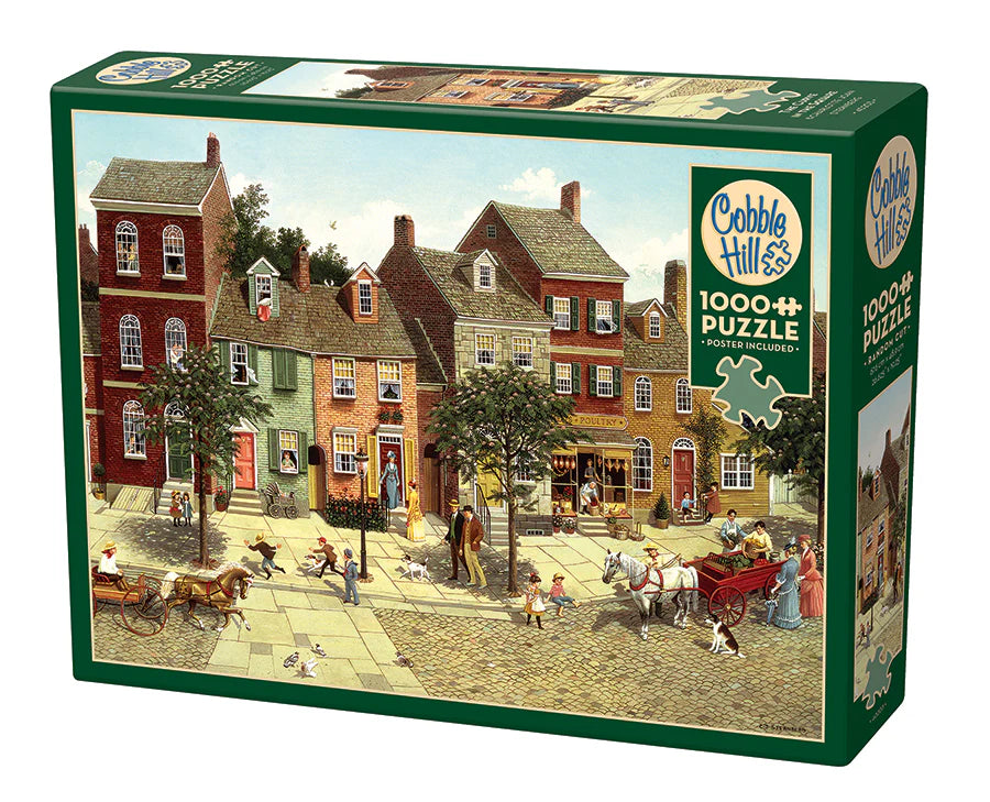 Cobble Hill Puzzle- The Curve in the Square 1000pc