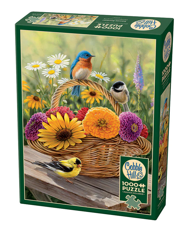 Cobble Hill Puzzle- Summer Bouquet 1000pc