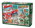 Cobble Hill Puzzle- Mid Mod Season's Greetings 1000pc (big box)