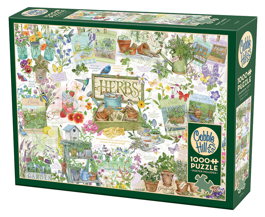 Cobble Hill Puzzle- Herb Garden 1000pc