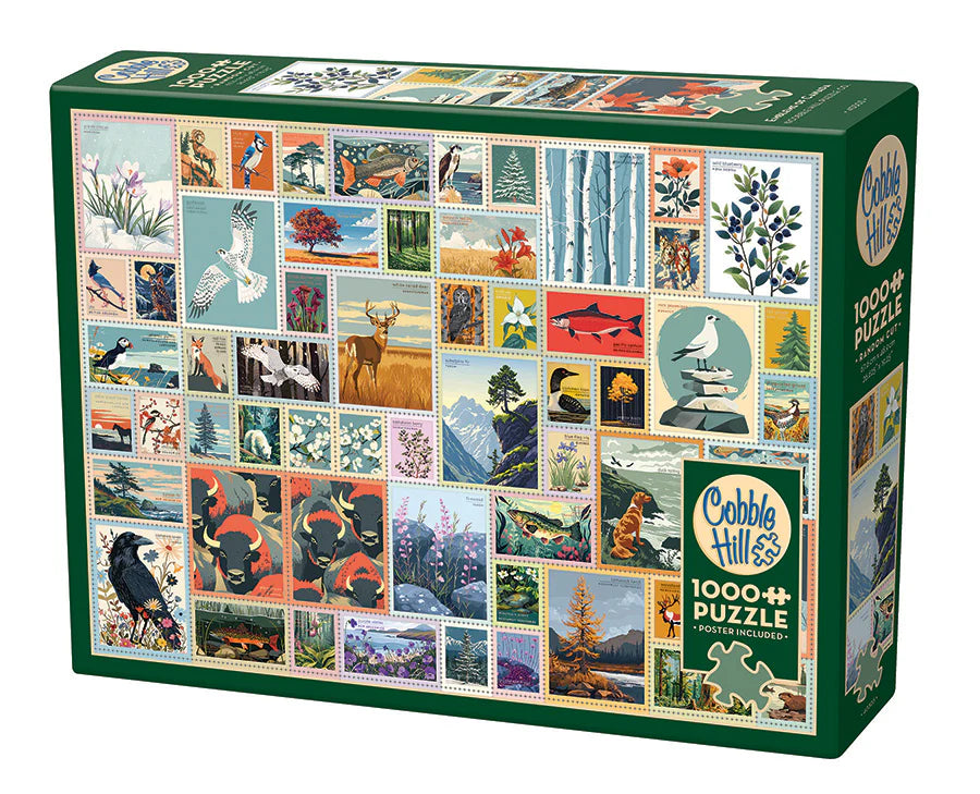 Cobble Hill Puzzle- Emblems of Canada 1000pc