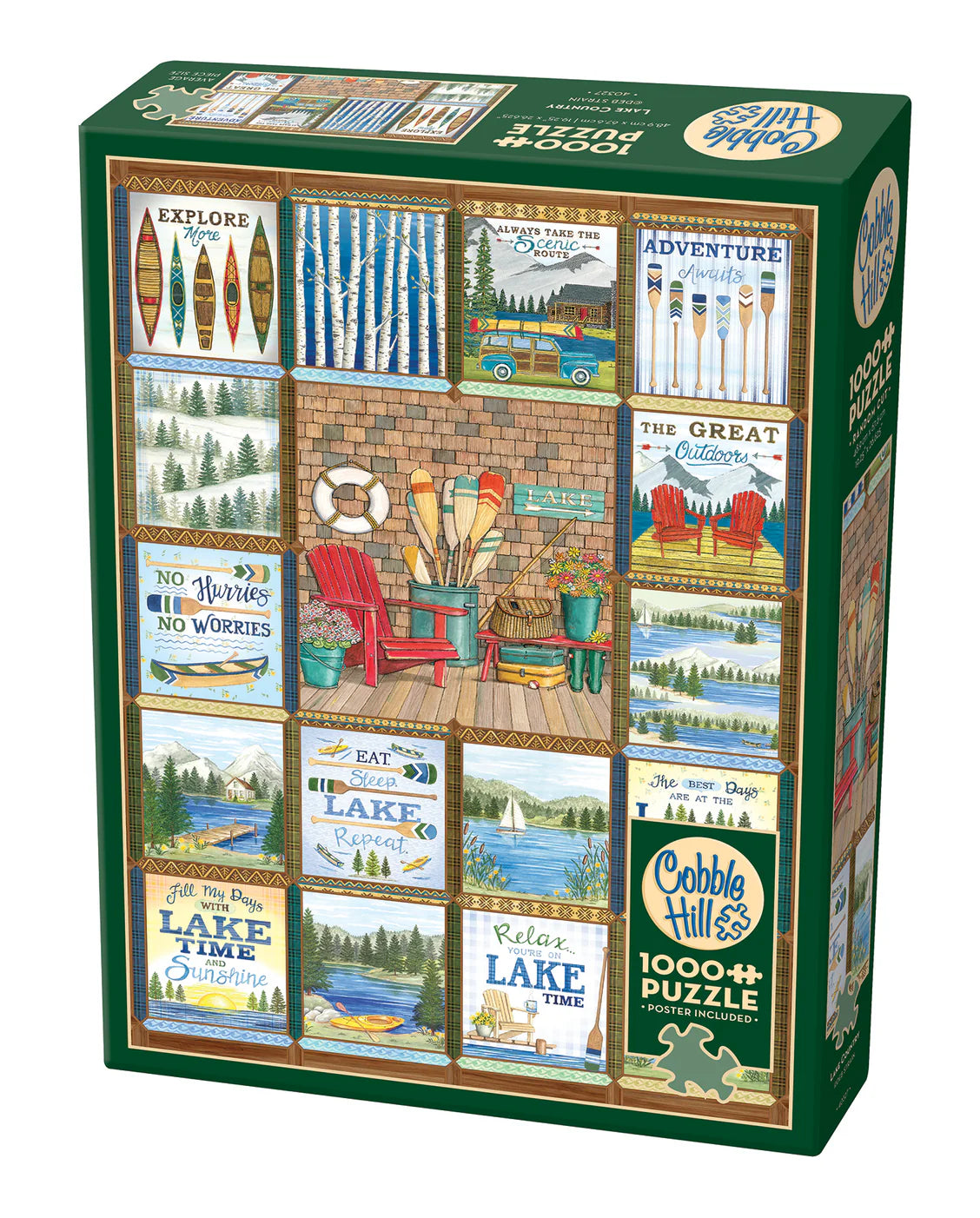 Cobble Hill Puzzle 1000pc - Lake Country