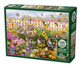 Cobble Hill Puzzle- Backyard Bird Bath 1000pc