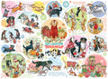 Cobble Hill Puzzle- Dog Thoughts 1000pc