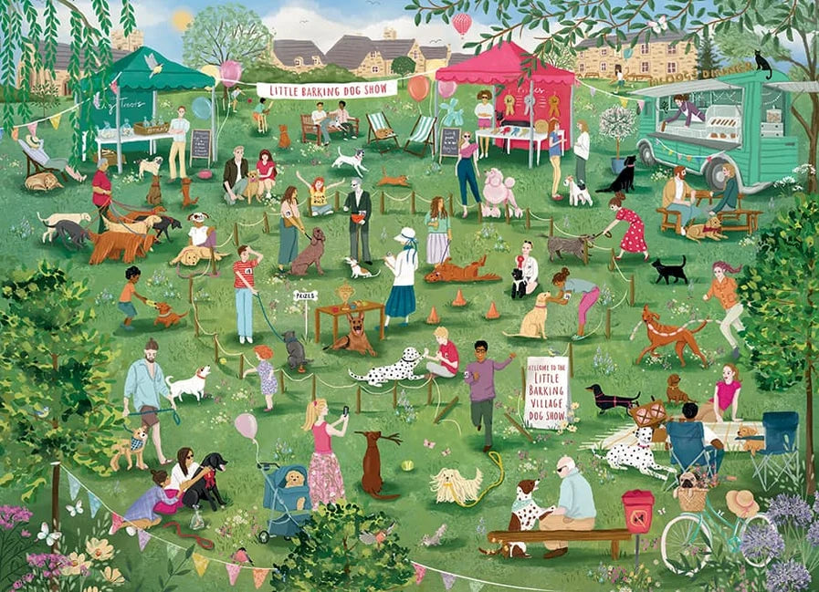 Cobble Hill Puzzle- Little Barking Dog Show