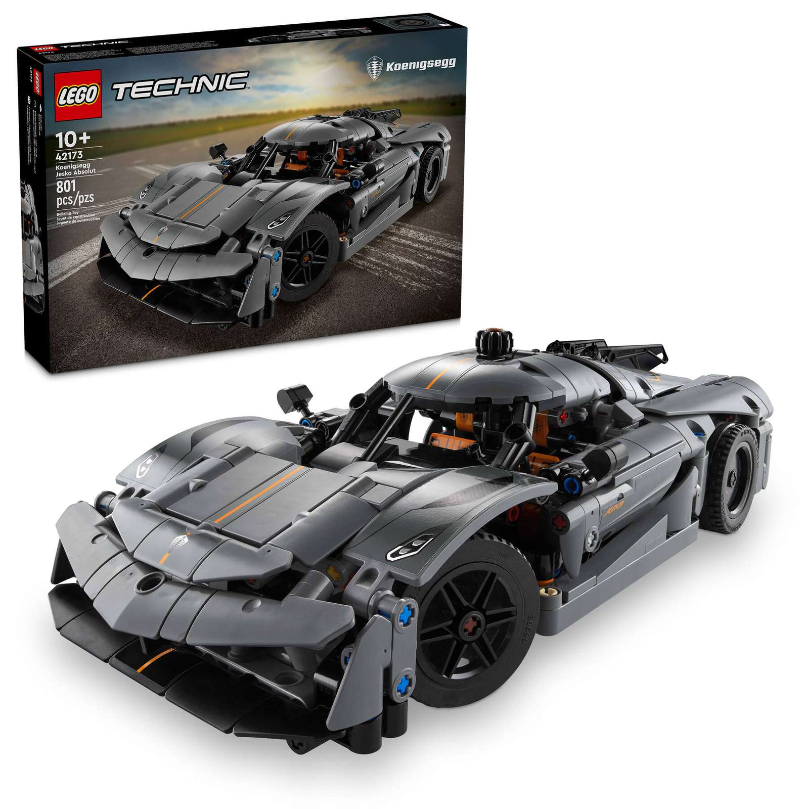 Legon 42173 Koenigsegg Jesko Absolut Grey Hypercar