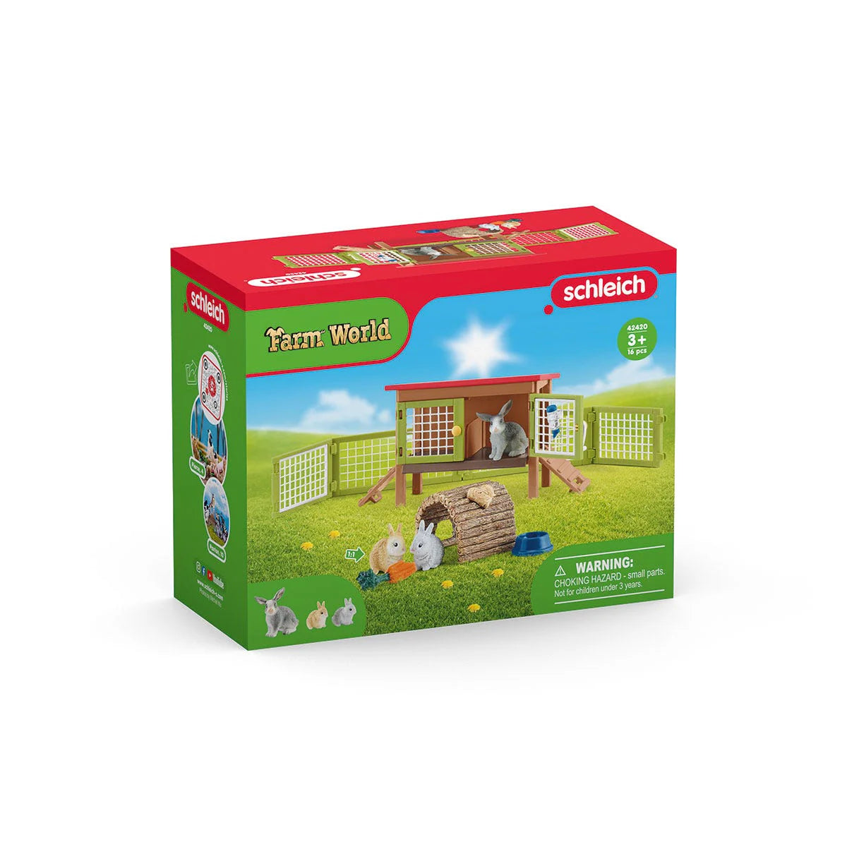 Schleich Rabbit Hutch 42420