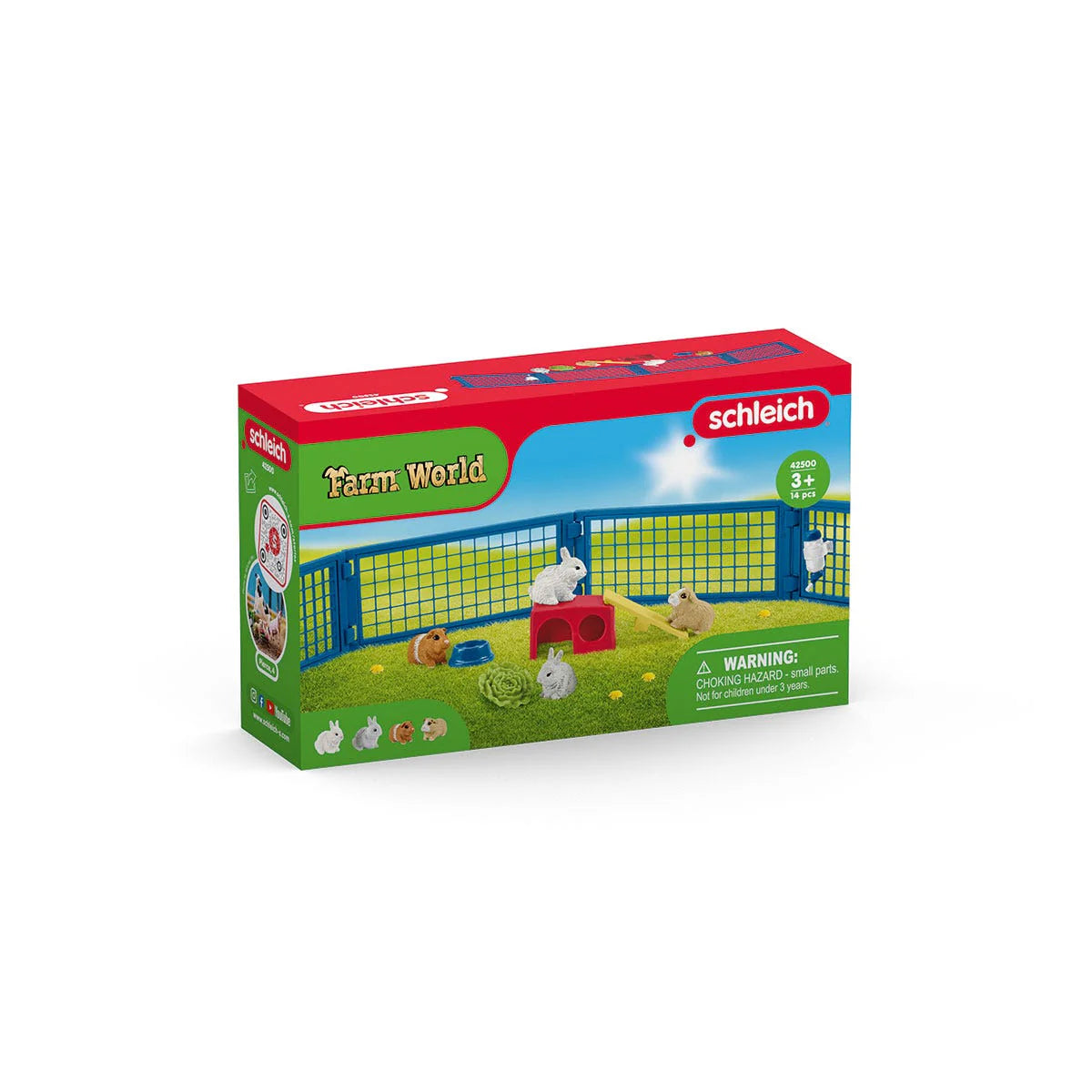 Schleich Rabbit and guinea pig hutch 42500