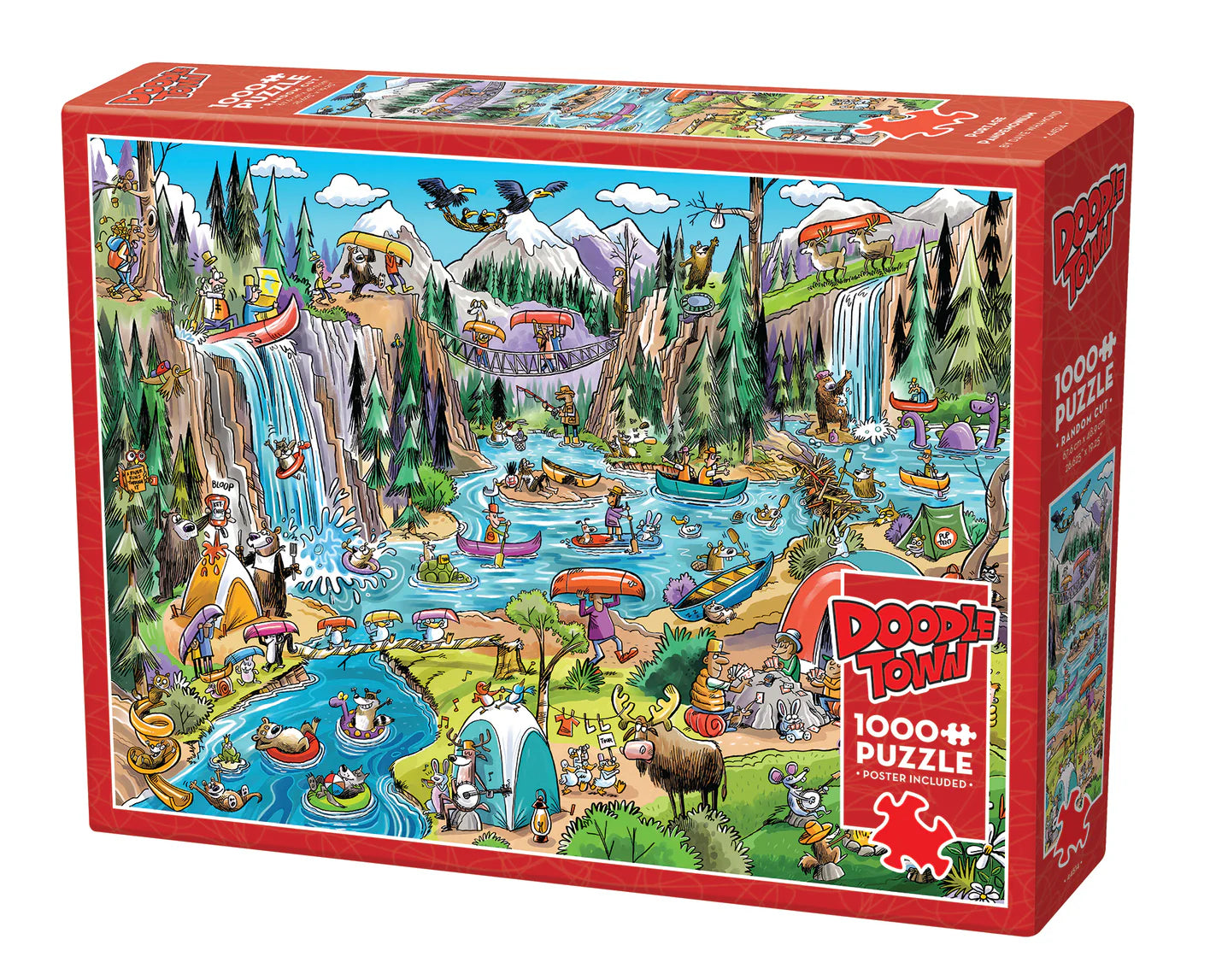 Cobble Hill Puzzle- Portage Pandemonium 1000pc