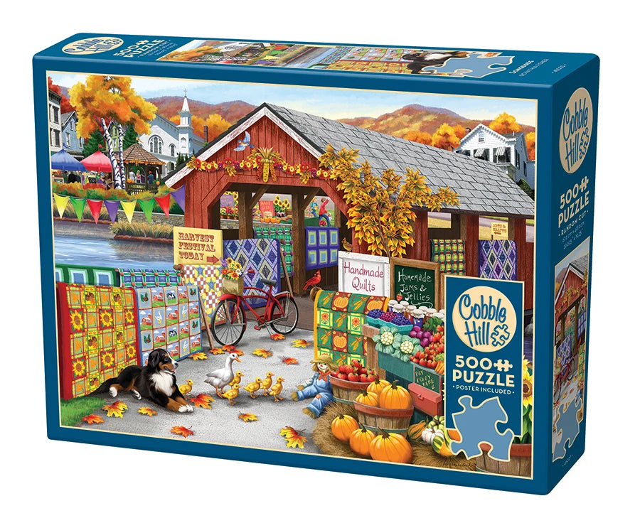 Cobble Hill Puzzle- Harvest Festival 500pc