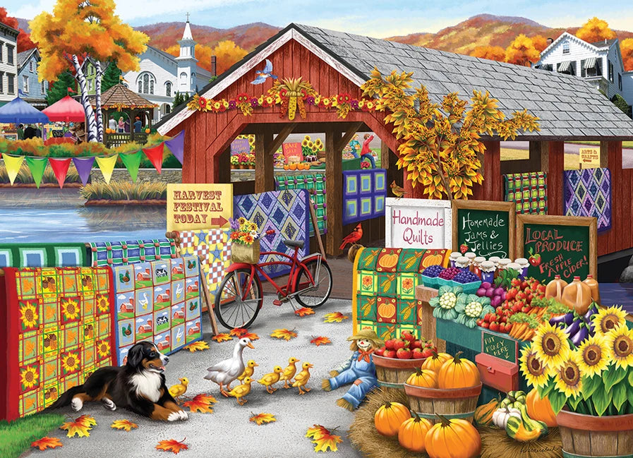 Cobble Hill Puzzle- Harvest Festival 500pc