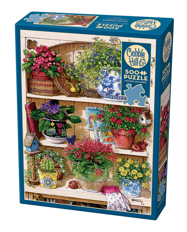 Cobble Hill Puzzle- Flower Cupboard 500pc