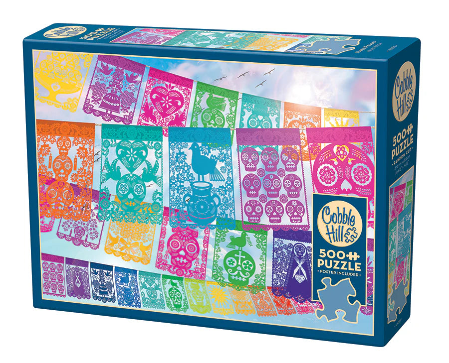 Cobble Hill Puzzle- Papel Picado 500pc