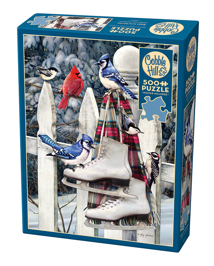 Cobble Hill Puzzle- Birds with Skates 500pc