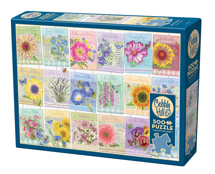 Cobble Hill Puzzle- Seed Packets 500pc