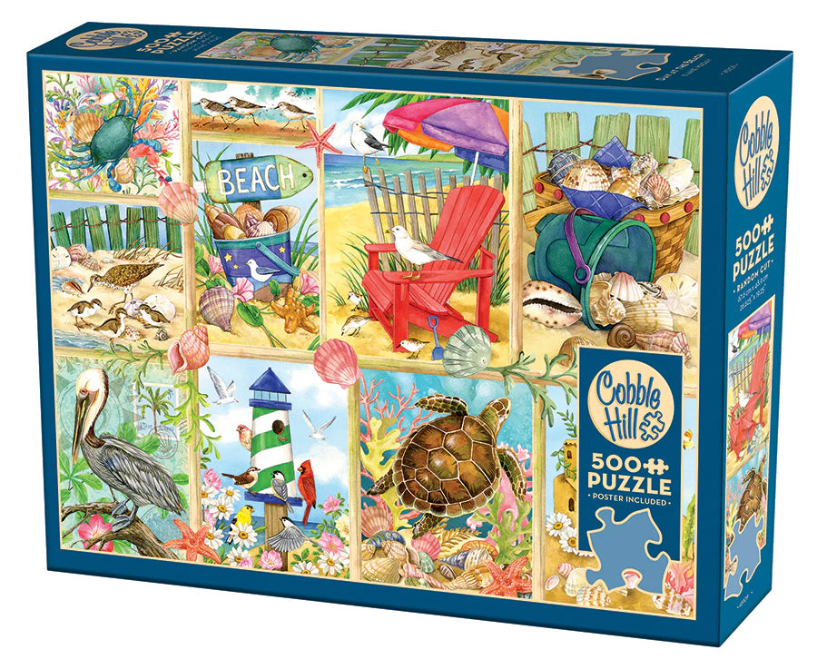 Cobble Hill Puzzle- Day at the Beach 500pc