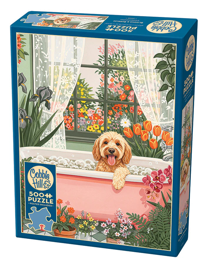 Cobble Hill Puzzle- Blooms & Bubbles 500pc
