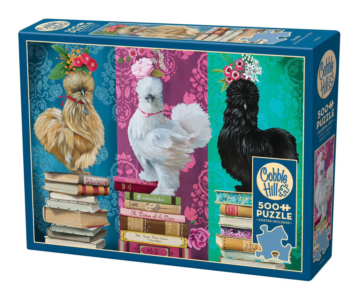 Cobble Hill Puzzle- Silkies 500pc