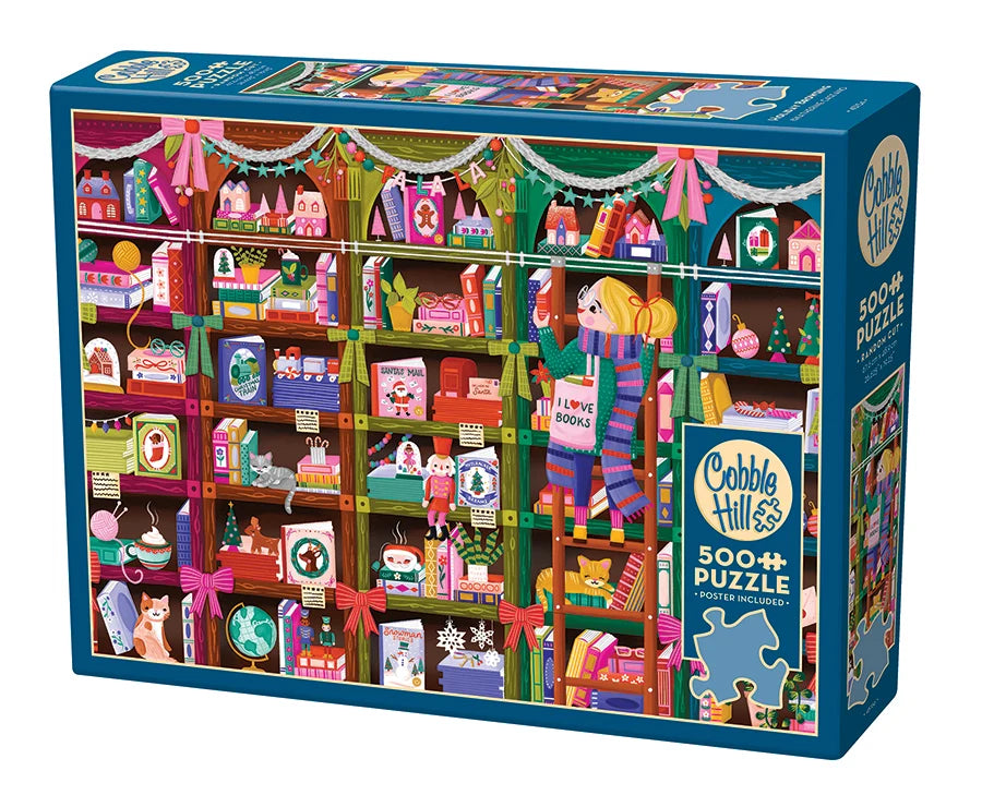 Cobble Hill Puzzle- Holiday Browsing 500pc