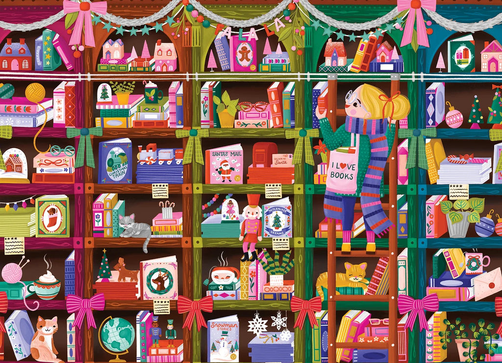 Cobble Hill Puzzle- Holiday Browsing 500pc