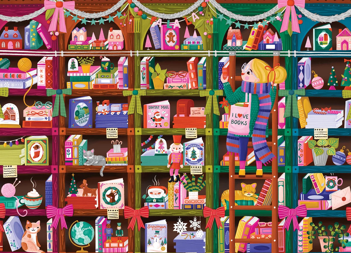 Cobble Hill Puzzle- Holiday Browsing 500pc