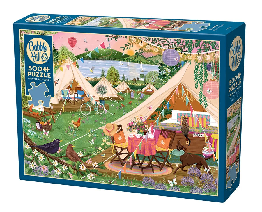 Cobble Hill Puzzle- Glamping 500pc