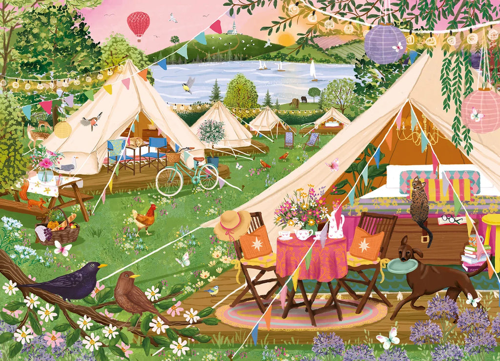 Cobble Hill Puzzle- Glamping 500pc