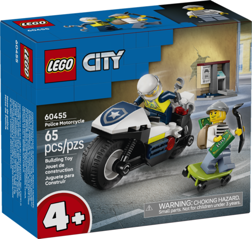 Lego 60455 Police Motorcycle Chase