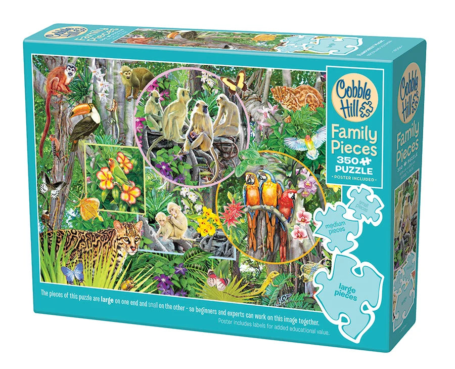 Cobble Hill Puzzle- Rainforest Magic 350pc