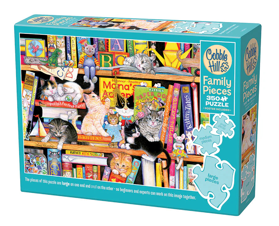 Cobble Hill Puzzle- Storytime Kittens 350pc