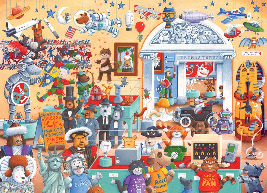 Cobble Hill Puzzle- Cats and Dogs 350pc