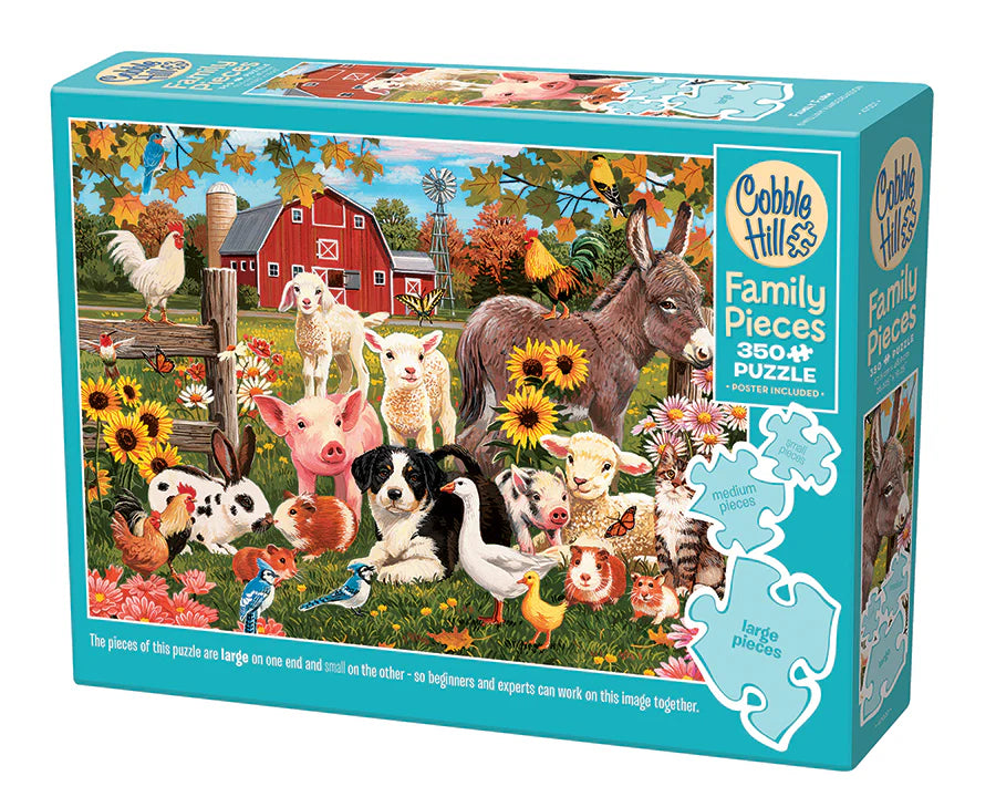 Cobble Hill Puzzle- Family Farm 350pc