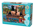 Cobble Hill Puzzle- Pups and Ducks 350pc