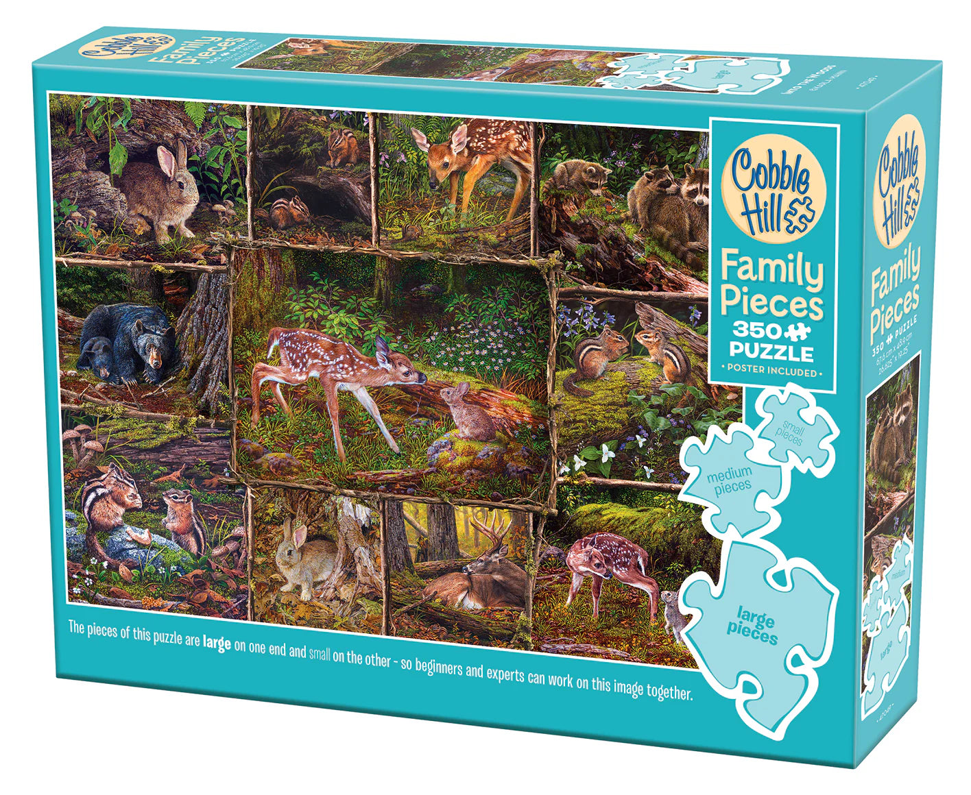 Cobble Hill Puzzle- Into the Woods 350pc