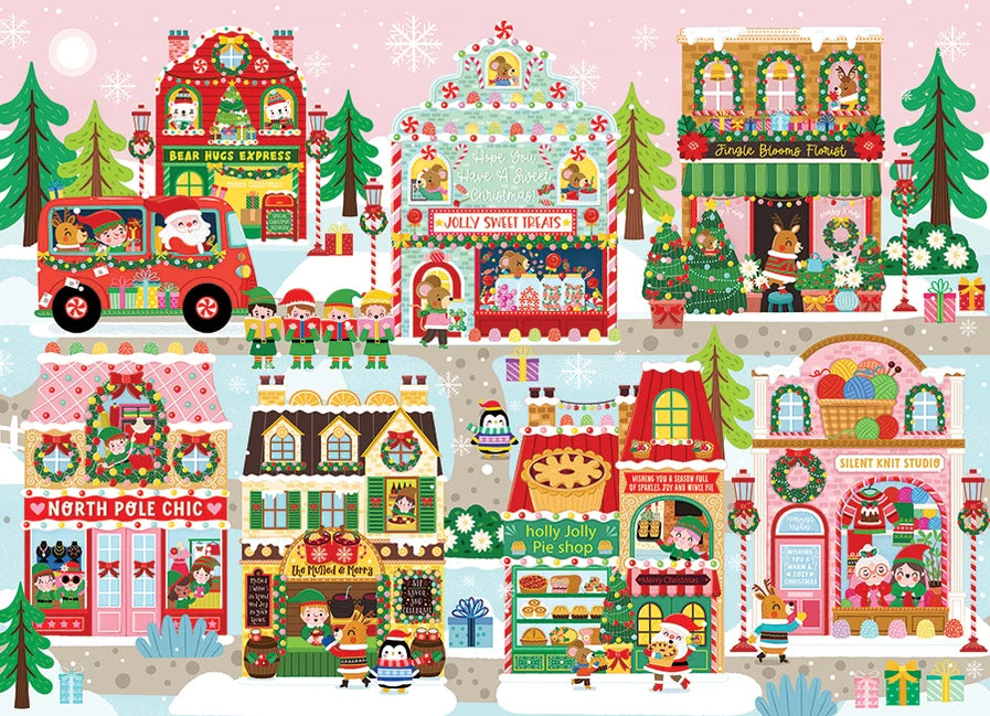 Cobble Hill Puzzle- Tinsel Town 350pc
